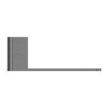 Bianca Toilet Roll Holder Gun Metal