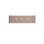 Bianca Metal Shower Shelf Brushed Bronze