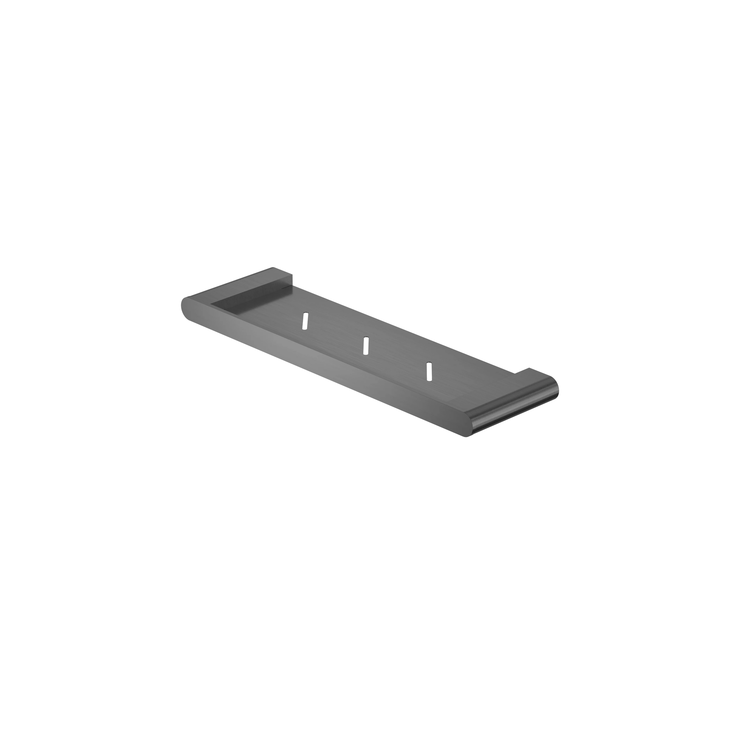 Bianca Metal Shower Shelf Gun Metal
