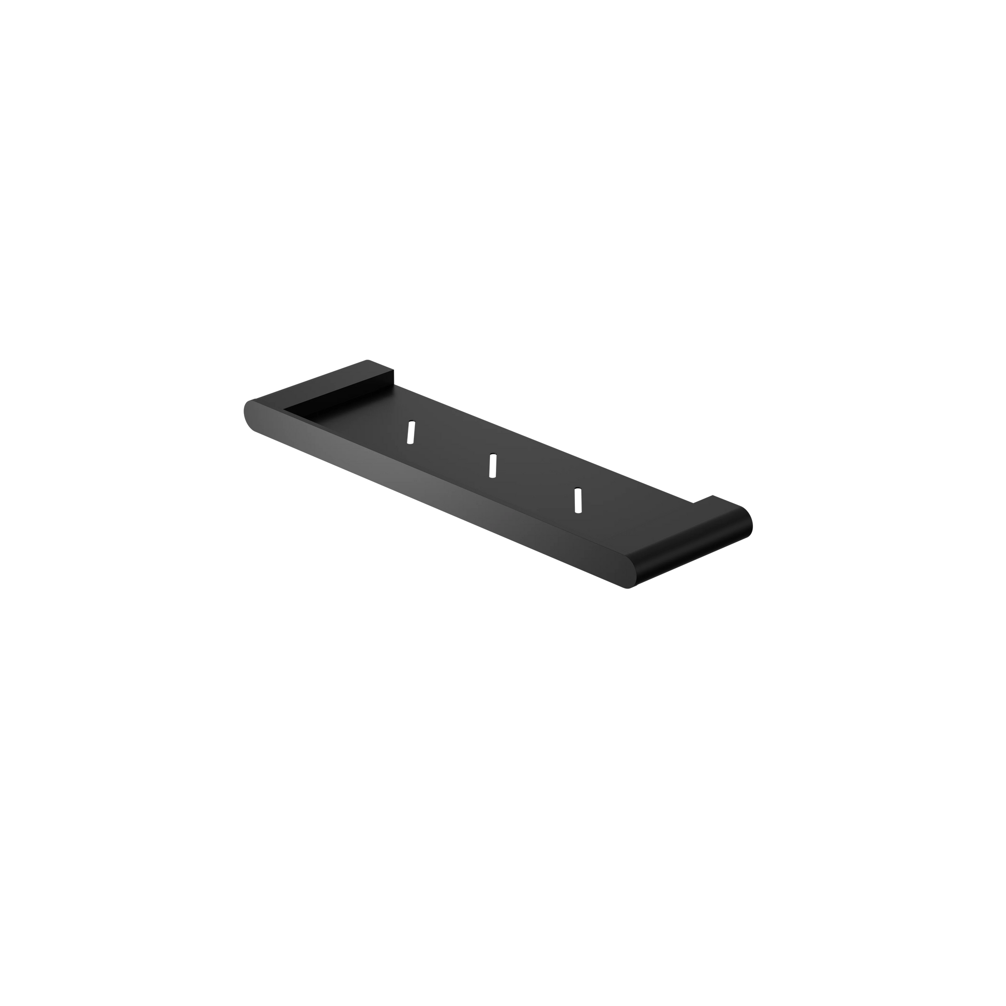 Bianca Metal Shower Shelf Matte Black