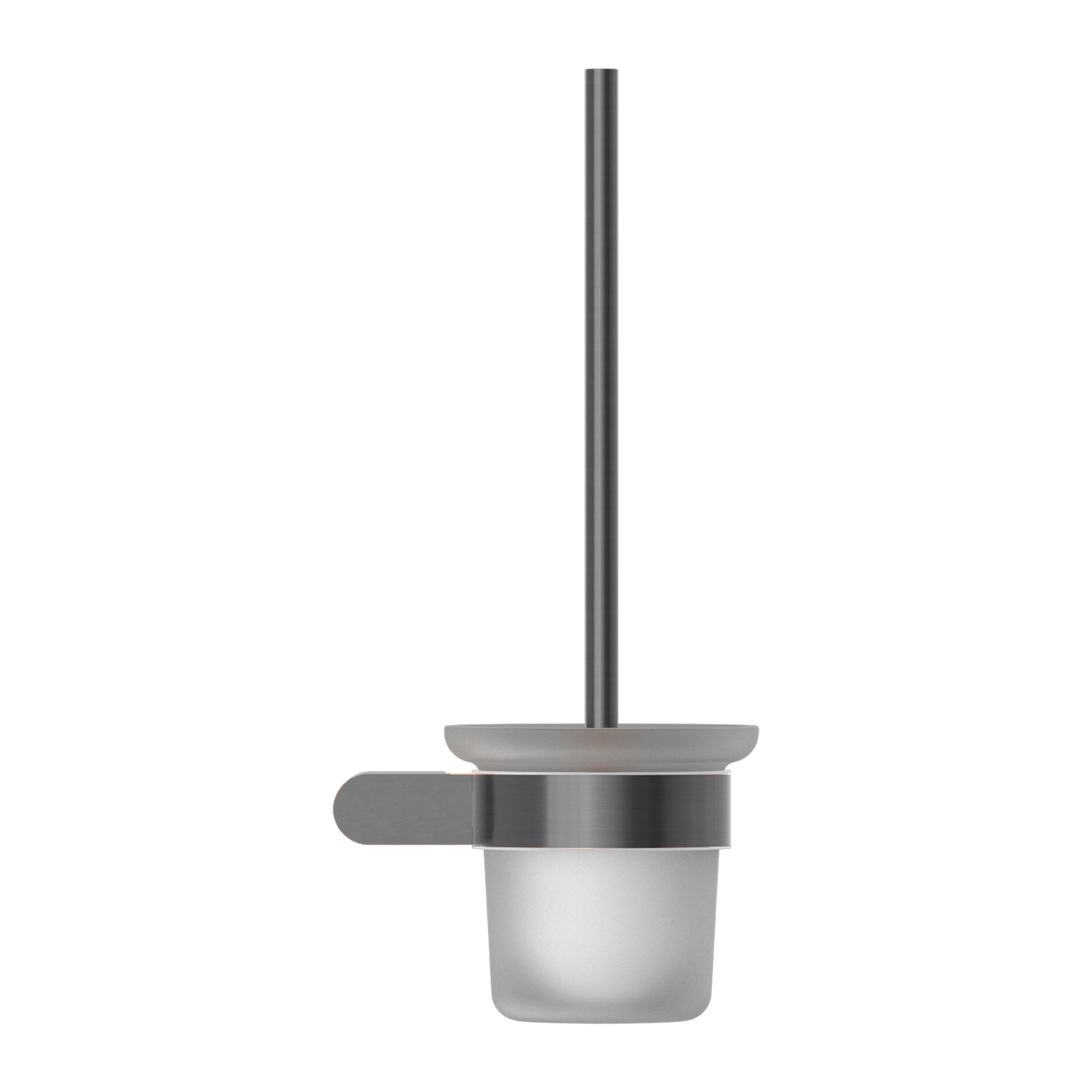 Bianca Toilet Brush Holder Gun Metal