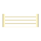 Bianca Towel Rack Brushed Gold