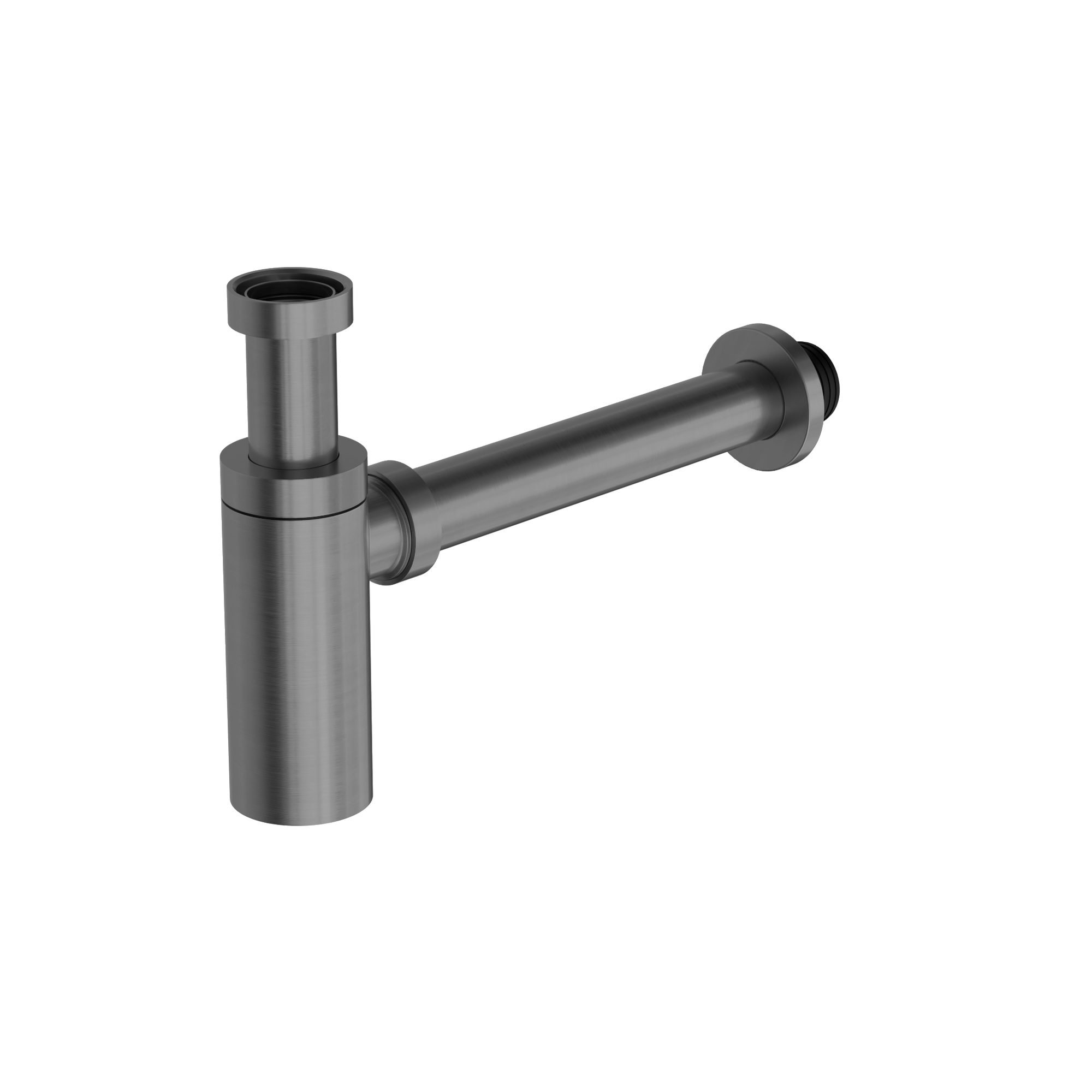 40mm Round Bottle Trap Gun Metal