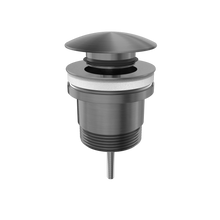 Universal Pop Up Waste Gun Metal