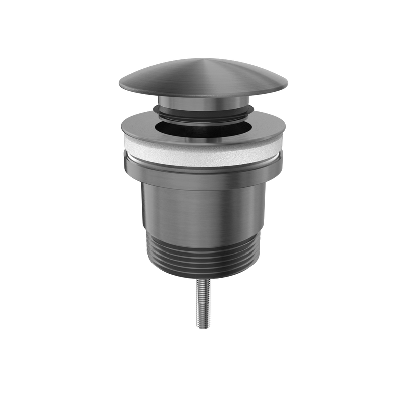 Universal Pop Up Waste Gun Metal