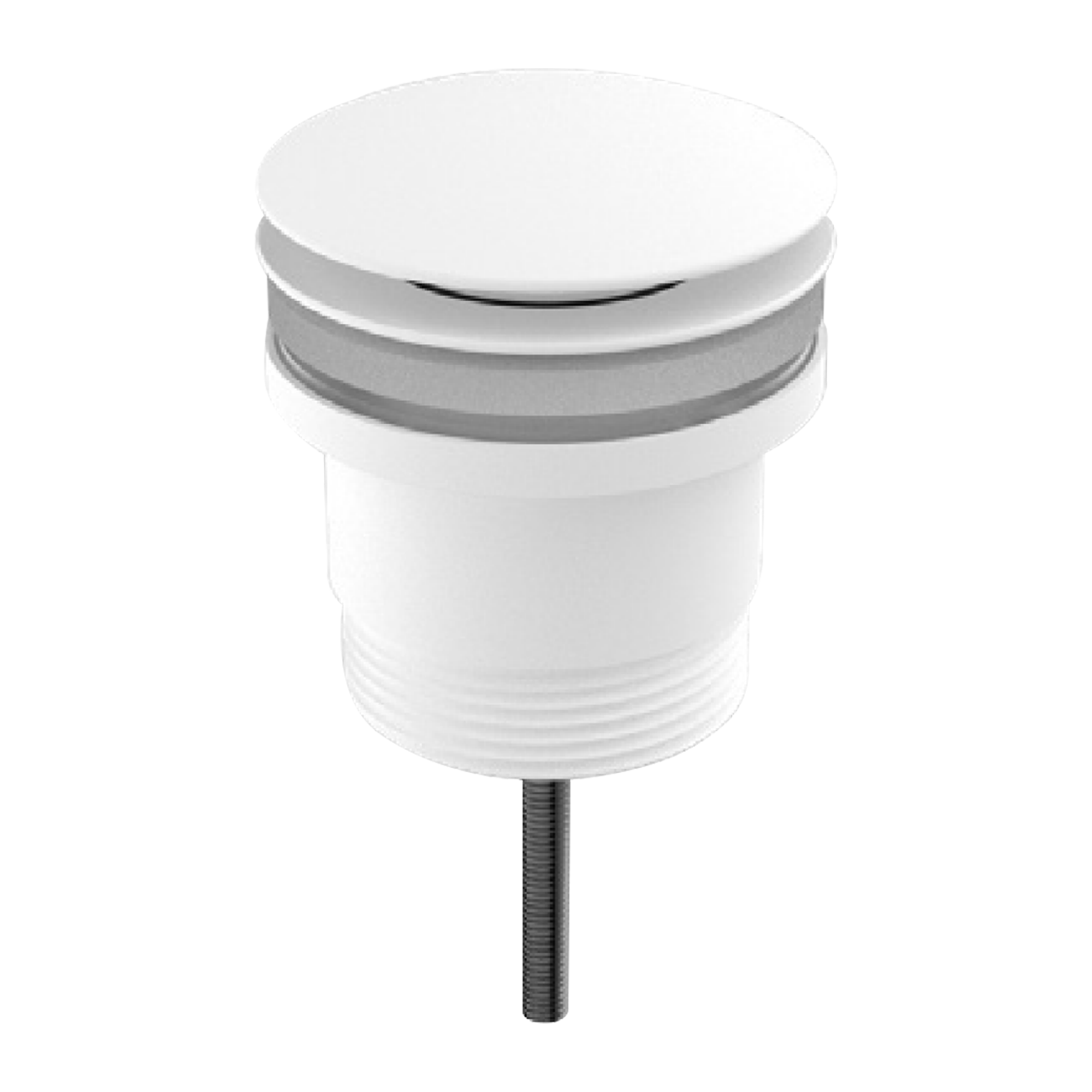 Universal Pop Up Waste Matte White
