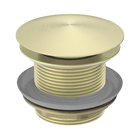 40mm Bath Pop-Up Plug With Removable Waste No Overflow Brushed Gold