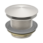 40mm Bath Pop-Up Plug With Removable Waste No Overflow Brushed Nickel