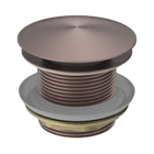 40mm Bath Pop-Up Plug With Removable Waste No Overflow Brushed Bronze