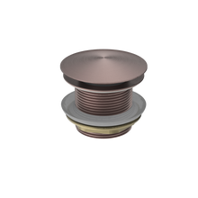 40mm Bath Pop-Up Plug With Removable Waste No Overflow Brushed Bronze