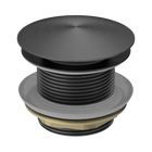 40mm Bath Pop-Up Plug With Removable Waste No Overflow Gun Metal
