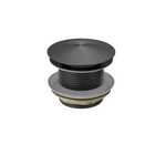 40mm Bath Pop-Up Plug With Removable Waste No Overflow Gun Metal