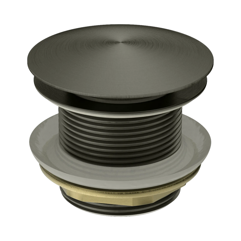 40mm Bath Pop-Up Plug With Removable Waste No Overflow Graphite