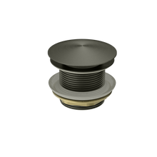 40mm Bath Pop-Up Plug With Removable Waste No Overflow Graphite
