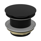 40mm Bath Pop-Up Plug With Removable Waste No Overflow Matte Black