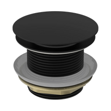40mm Bath Pop-Up Plug With Removable Waste No Overflow Matte Black