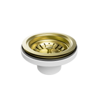 Kitchen Sink Basket Waste Brushed Gold