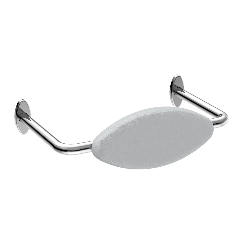 Mecca Care DDA Accessible Toilet Backrest Chrome
