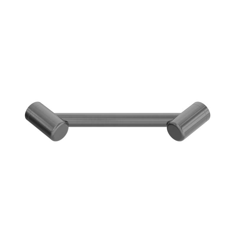 Mecca Care 25mm Footrest Corner Grab Rail 215mm Gun Metal
