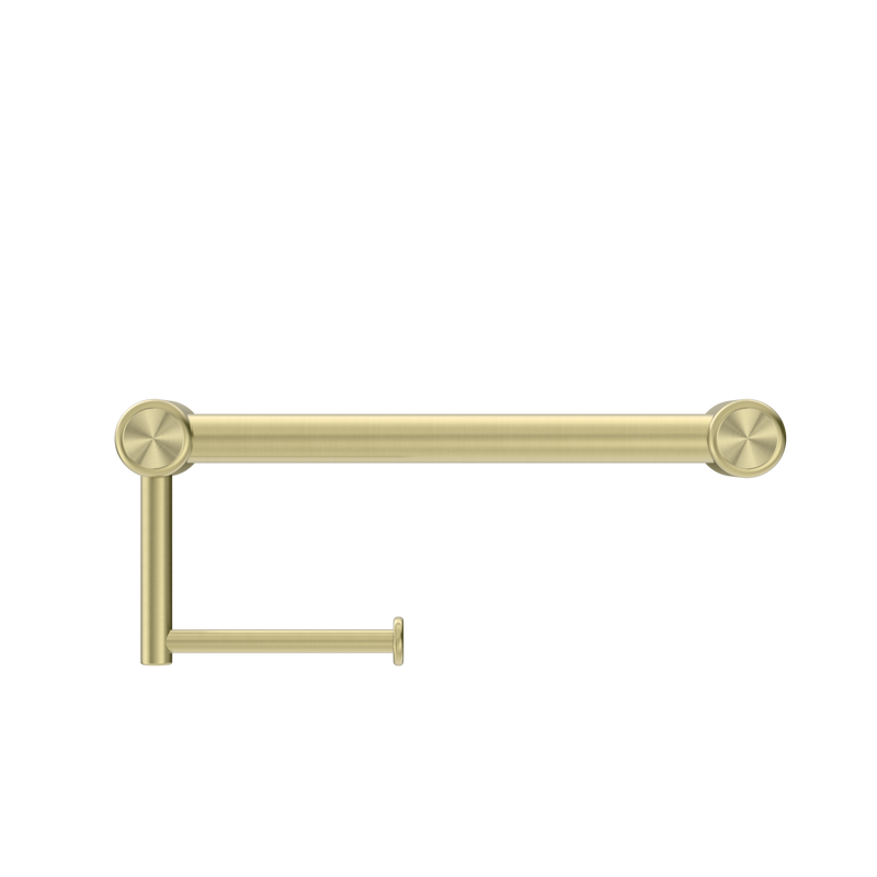 Mecca Care 25mm Toilet Roll Rail 300mm Brushed Gold
