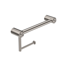 Mecca Care 25mm Toilet Roll Rail 300mm Brushed Nickel
