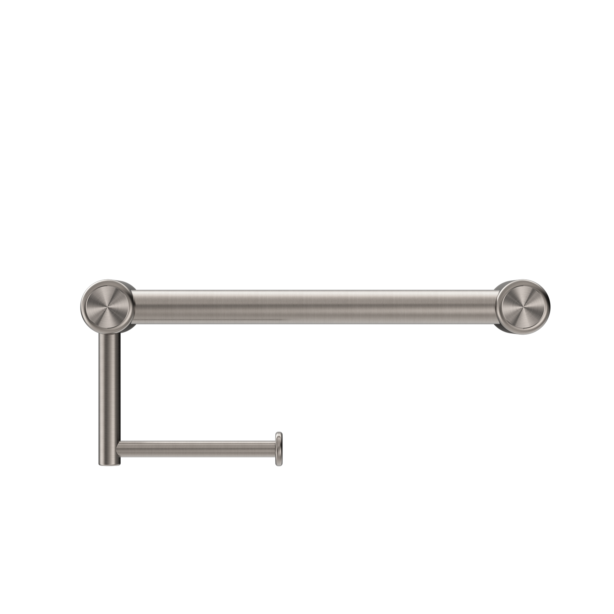 Mecca Care 25mm Toilet Roll Rail 300mm Brushed Nickel