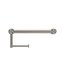 Mecca Care 25mm Toilet Roll Rail 300mm Brushed Nickel