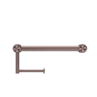 Mecca Care 25mm Toilet Roll Rail 300mm Brushed Bronze