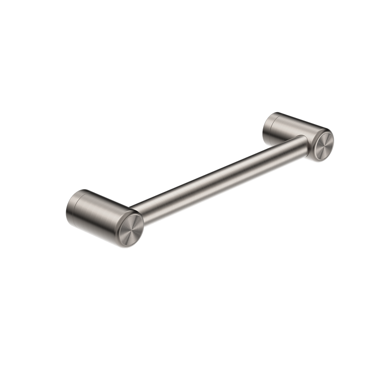 Mecca Care 25mm Grab Rail 300mm Brushed Nickel