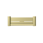 Mecca Care 25mm Grab Rail With Shelf 300mm Brushed Gold