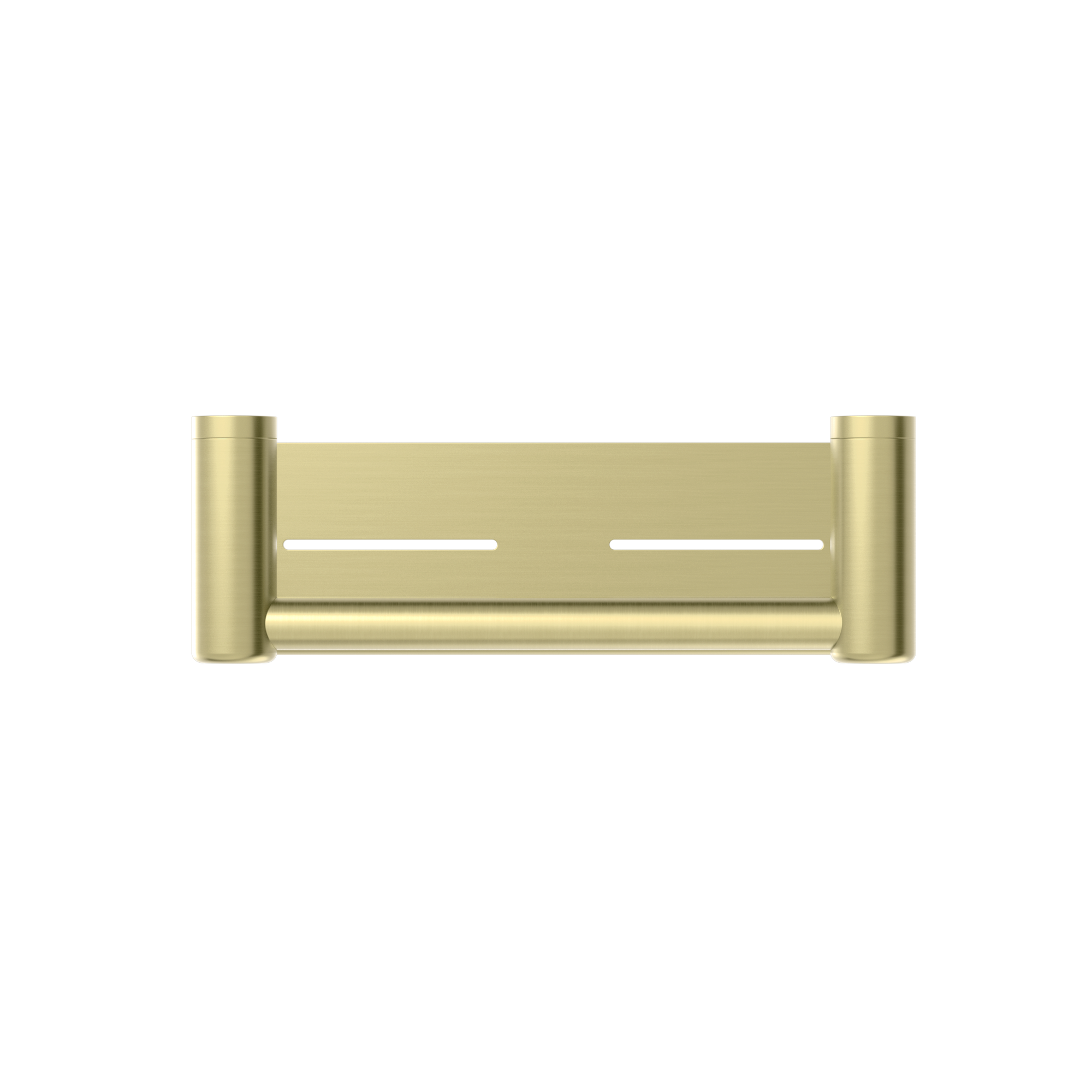 Mecca Care 25mm Grab Rail With Shelf 300mm Brushed Gold