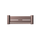 Mecca Care 25mm Grab Rail With Shelf 300mm Brushed Bronze
