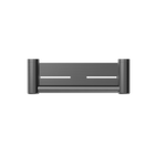 Mecca Care 25mm Grab Rail With Shelf 300mm Gun Metal