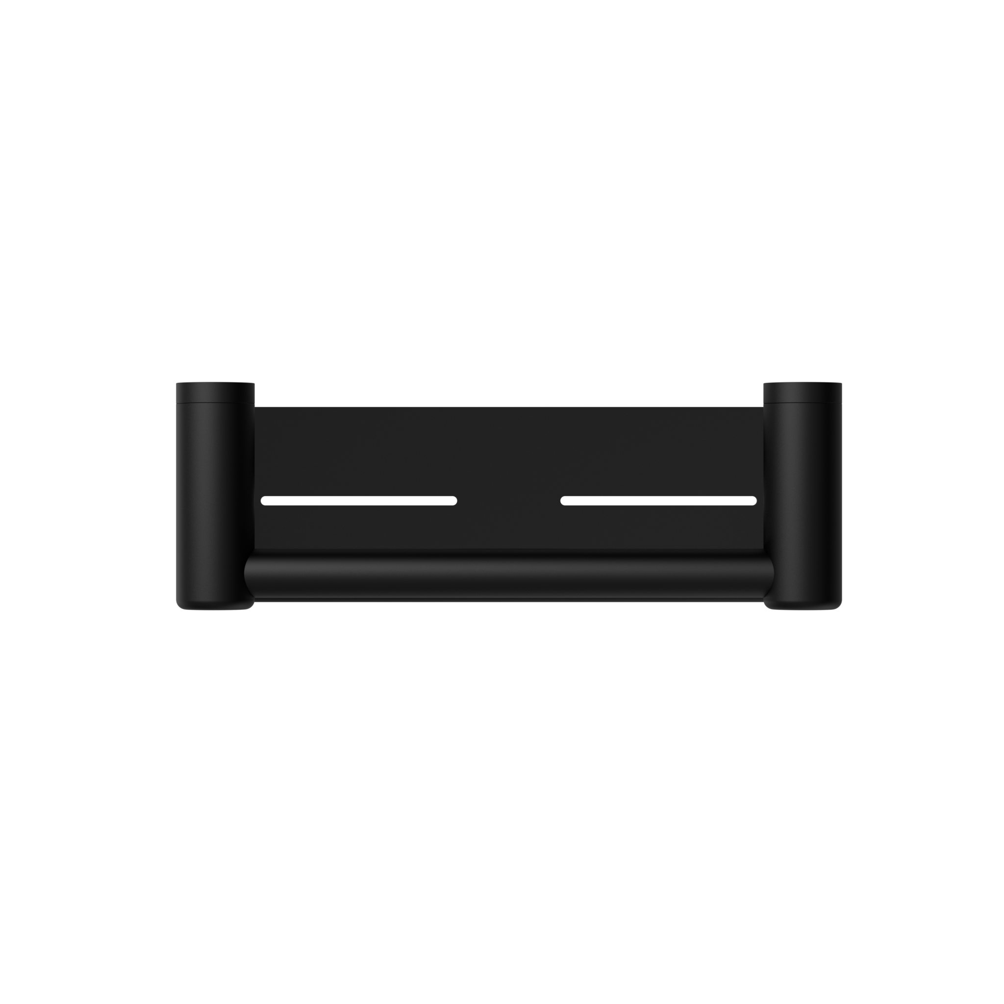 Mecca Care 25mm Grab Rail With Shelf 300mm Matte Black