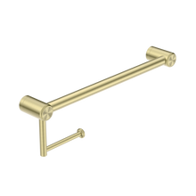 Mecca Care 25mm Toilet Roll Rail 450mm Brushed Gold