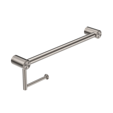 Mecca Care 25mm Toilet Roll Rail 450mm Brushed Nickel