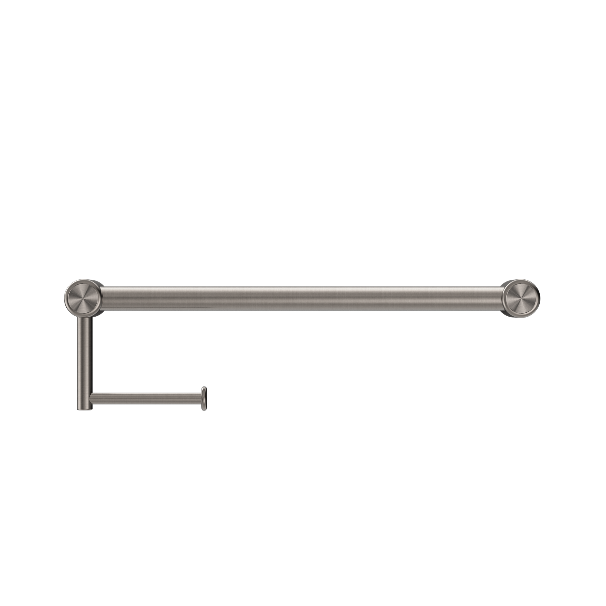 Mecca Care 25mm Toilet Roll Rail 450mm Brushed Nickel