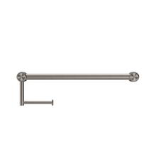 Mecca Care 25mm Toilet Roll Rail 450mm Brushed Nickel