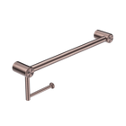 Mecca Care 25mm Toilet Roll Rail 450mm Brushed Bronze