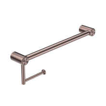 Mecca Care 25mm Toilet Roll Rail 450mm Brushed Bronze