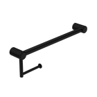 Mecca Care 25mm Toilet Roll Rail 450mm Matte Black