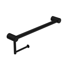 Mecca Care 25mm Toilet Roll Rail 450mm Matte Black