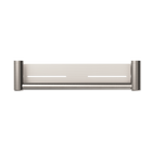 Mecca Care 25mm Grab Rail With Shelf 450mm Brushed Nickel