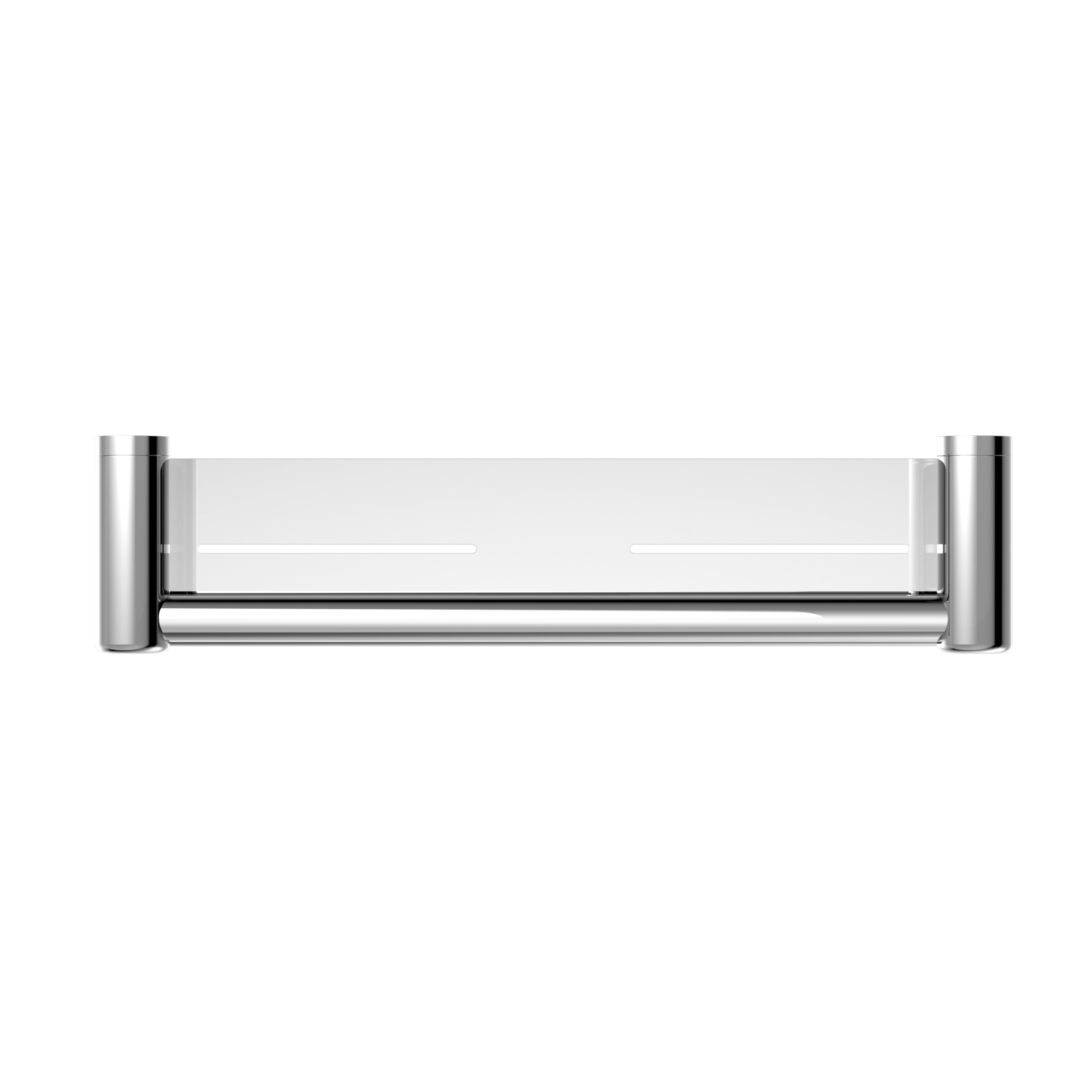 Mecca Care 25mm Grab Rail With Shelf 450mm Chrome