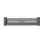 Mecca Care 25mm Grab Rail With Shelf 450mm Gun Metal