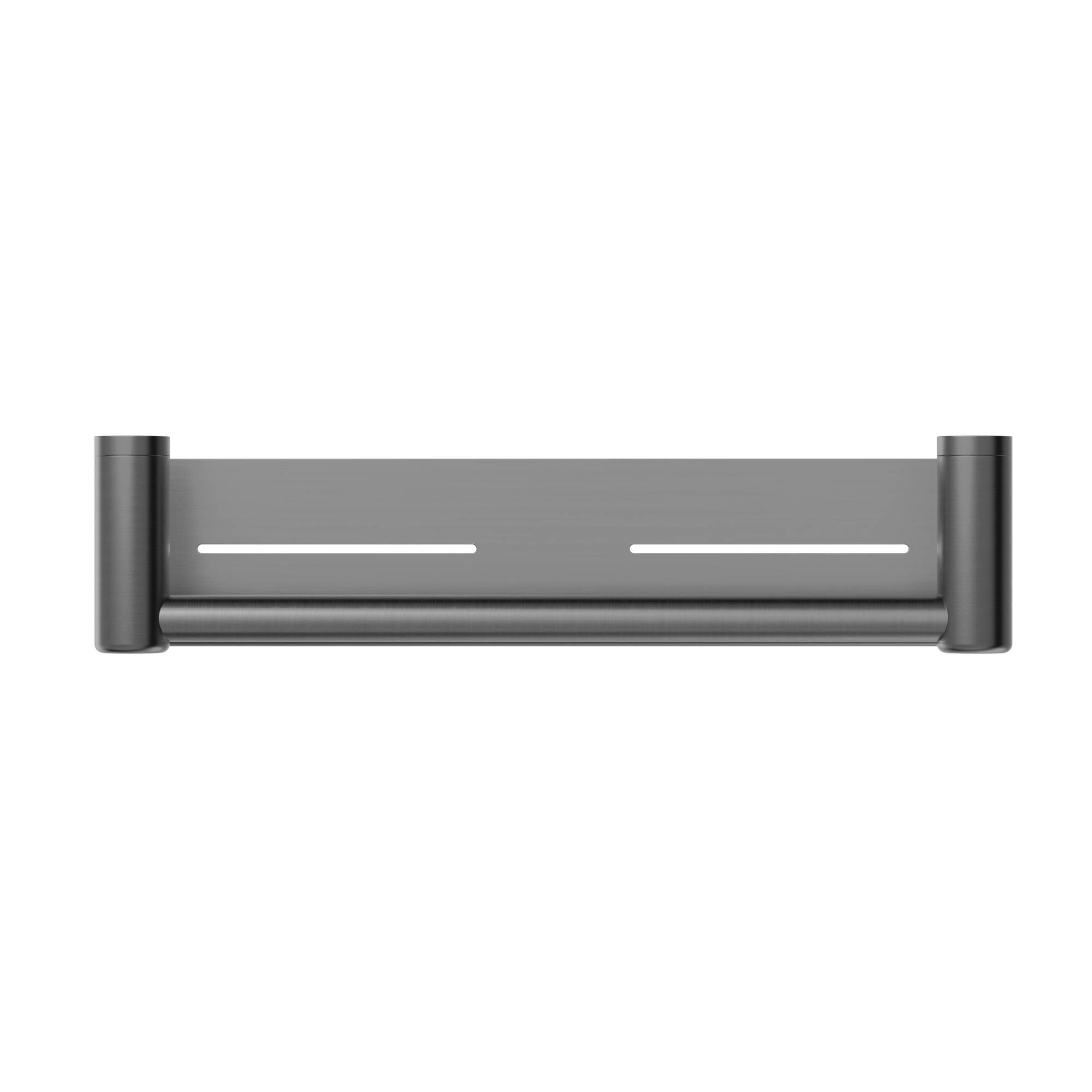Mecca Care 25mm Grab Rail With Shelf 450mm Gun Metal