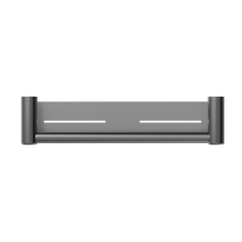 Mecca Care 25mm Grab Rail With Shelf 450mm Gun Metal