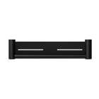 Mecca Care 25mm Grab Rail With Shelf 450mm Matte Black