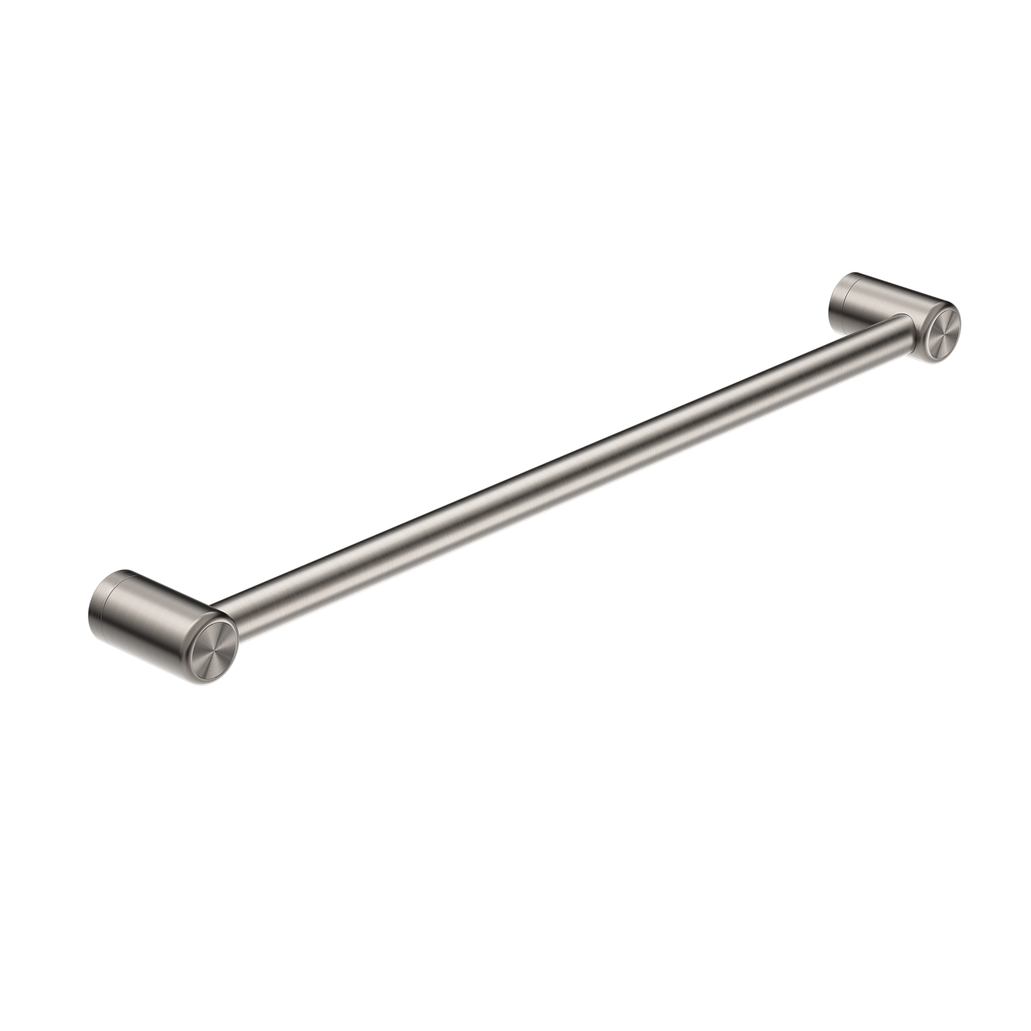 Mecca Care 25mm Grab Rail 600mm Brushed Nickel