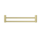 Mecca Care 25mm Double Towel Grab Rail 600mm Brushed Gold